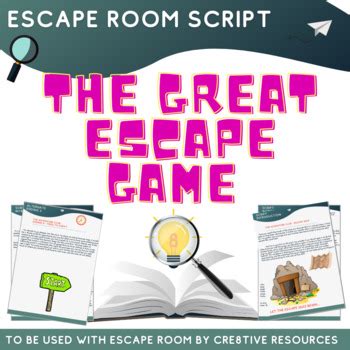 ENCHANCED - 10 days. . Escape room script pdf